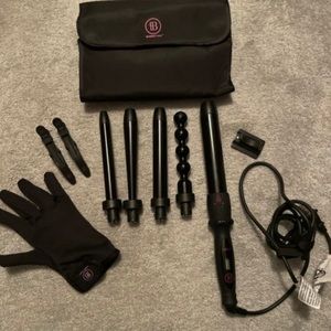 Bombay Hair 5in1 Professional Curling Wand.